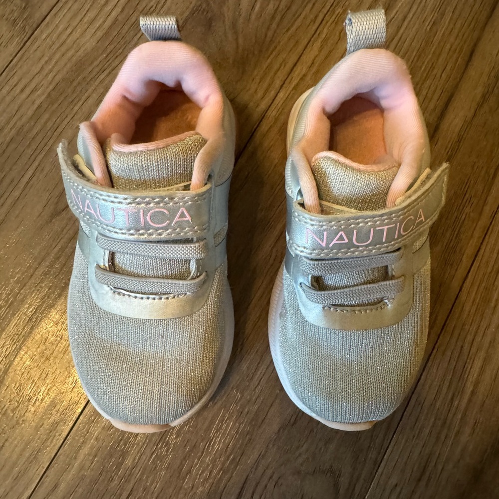 Toddler size 6 Nautica sneakers.